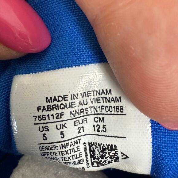 converse all star toddler shoes‎ 5C - Picture 6 of 6